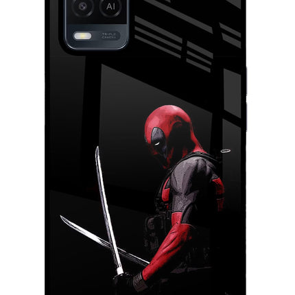 Deadpool Oppo A54 Glass Case