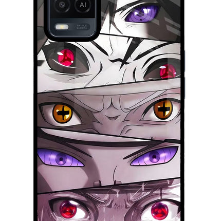 Naruto Anime Oppo A54 Glass Case