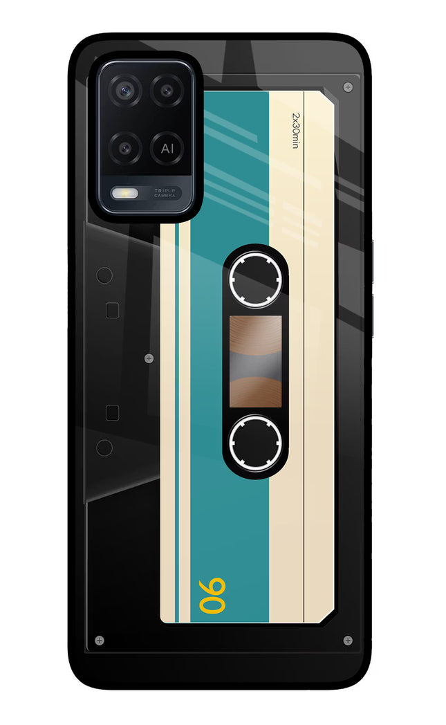 Cassette Oppo A54 Glass Case Back Cover by Casekaro