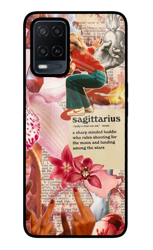 Sagittarius Zodiac Oppo A54 Glass Case
