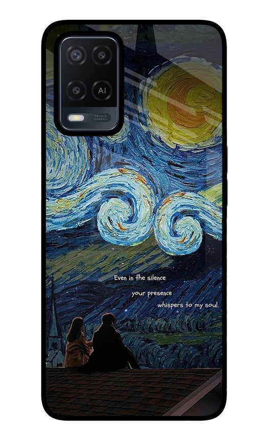 Softcore Oppo A54 Glass Case