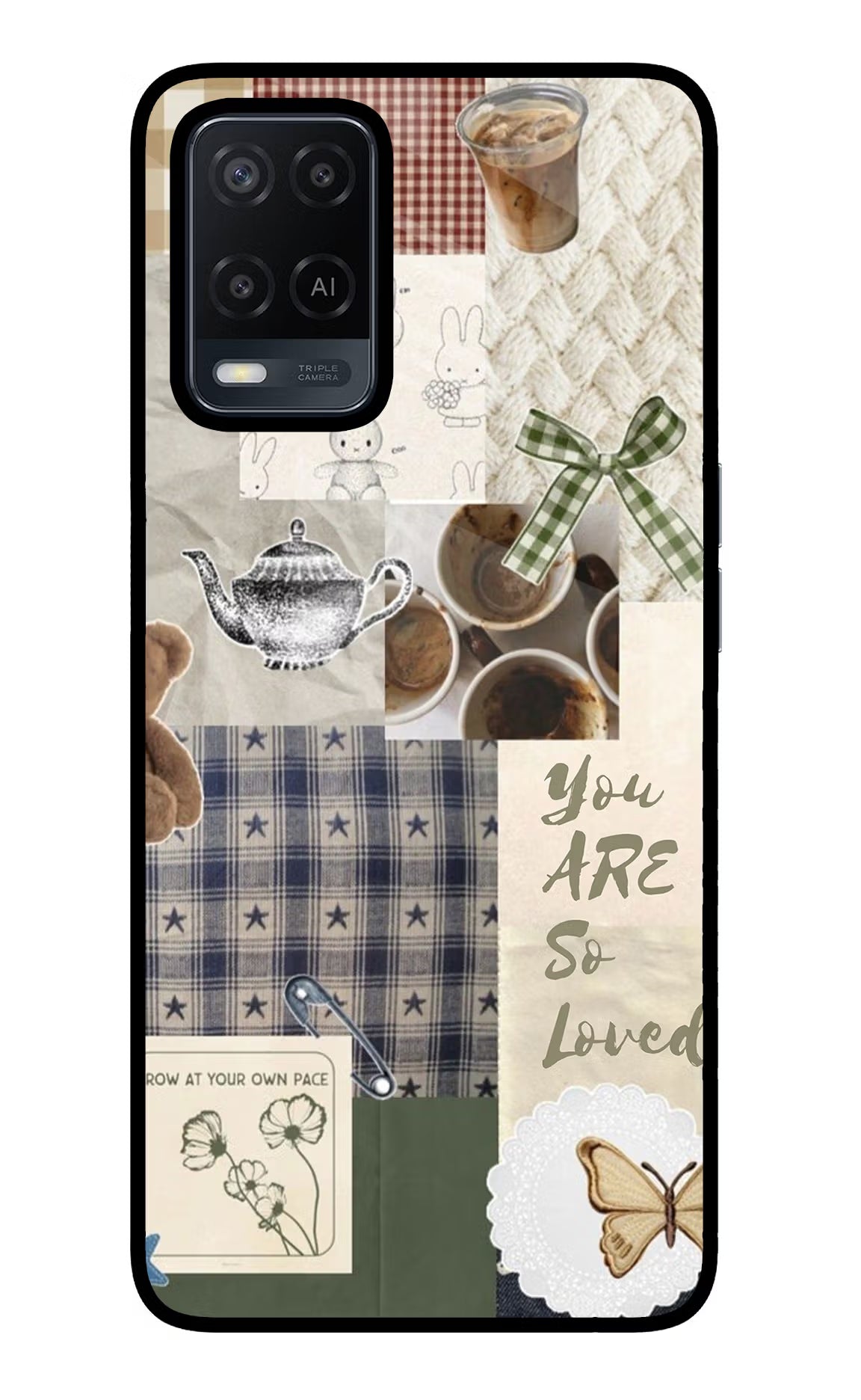 Cookie Oppo A54 Glass Case