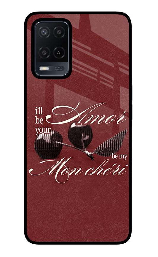 Velvet Cherry Oppo A54 Glass Case
