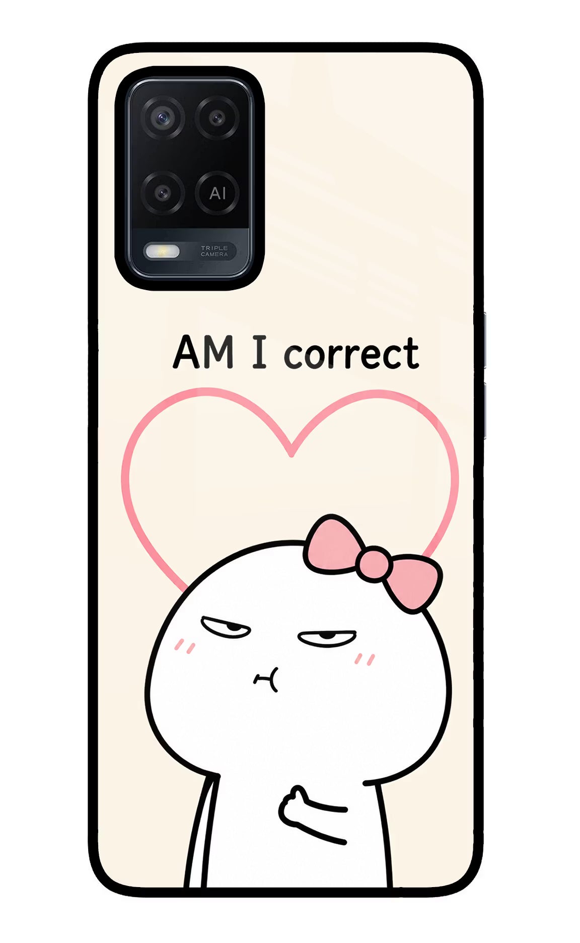 Always Right Oppo A54 Glass Case