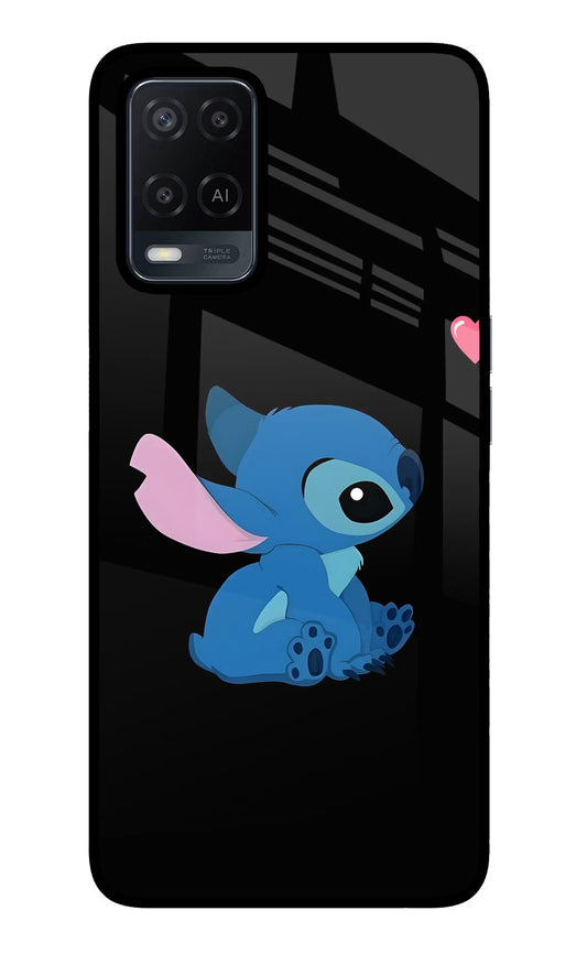 Stitch Crush Oppo A54 Glass Case