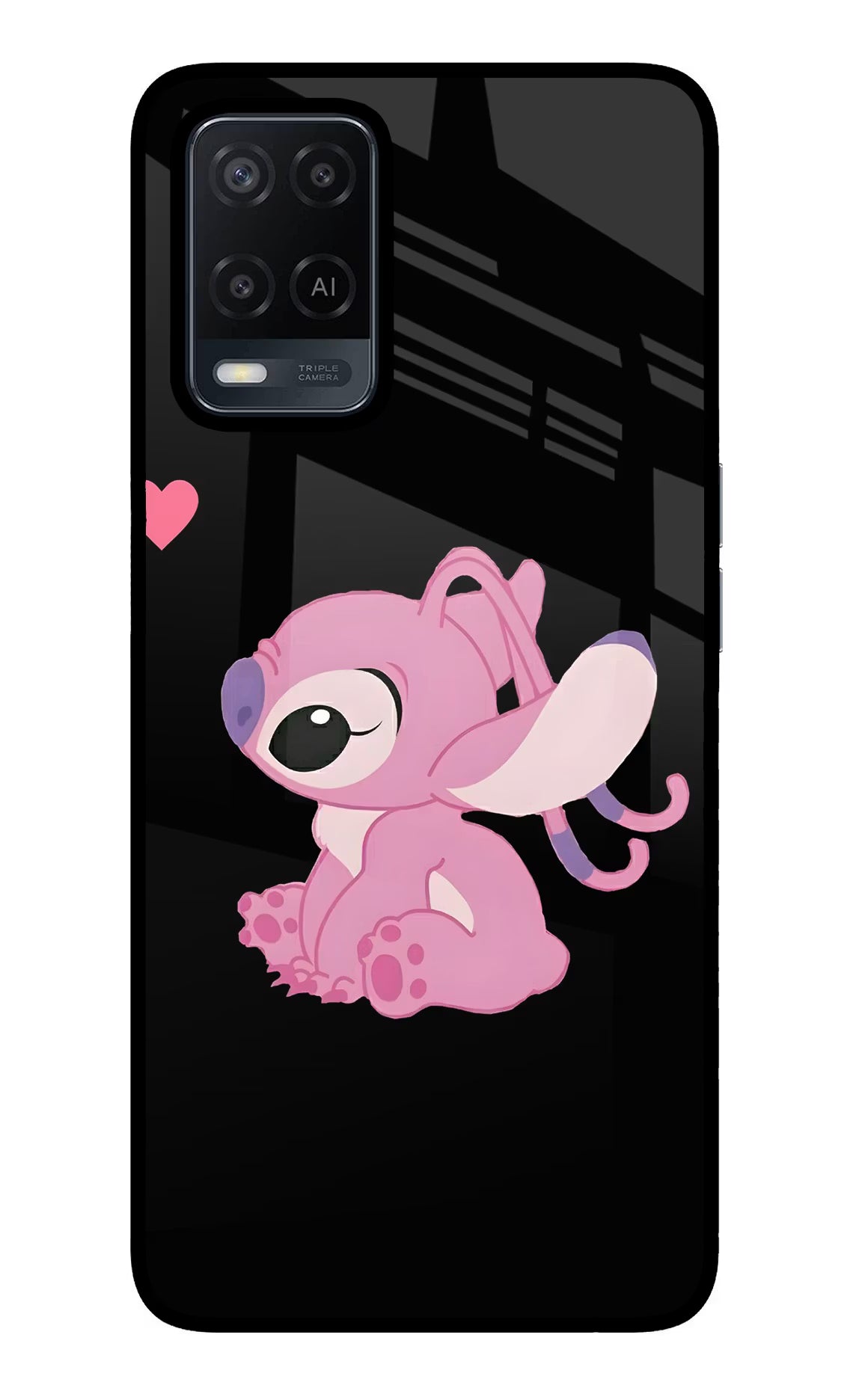 Angel Crush Oppo A54 Glass Case