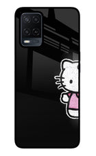 Kitty Charm Oppo A54 Glass Case
