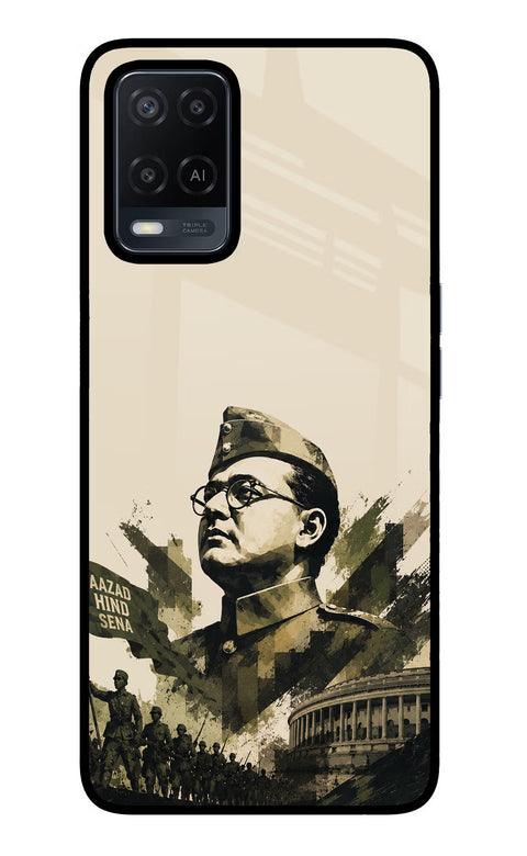 Netaji Rising Oppo A54 Glass Case