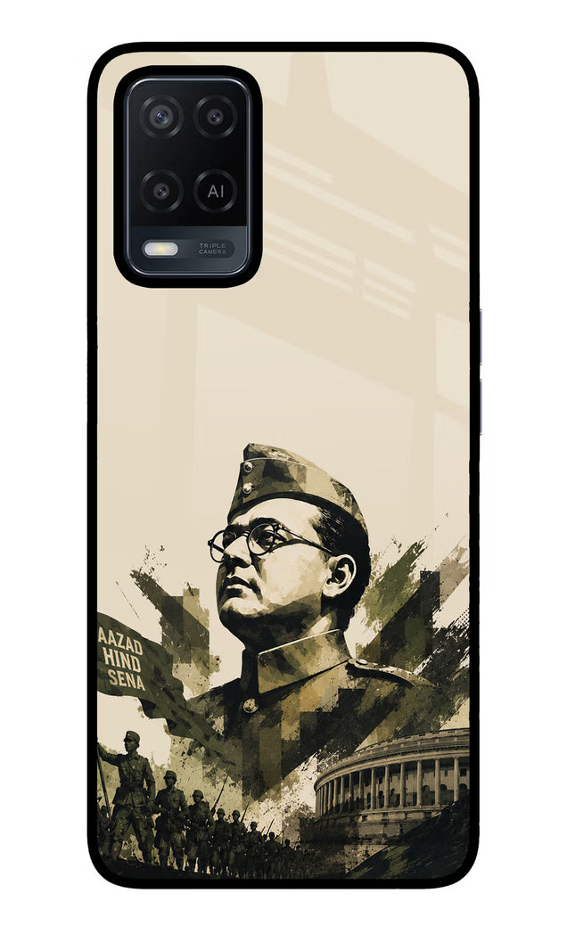 Netaji Rising Oppo A54 Glass Case