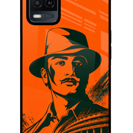Bhagat Singh Legacy Oppo A54 Glass Case