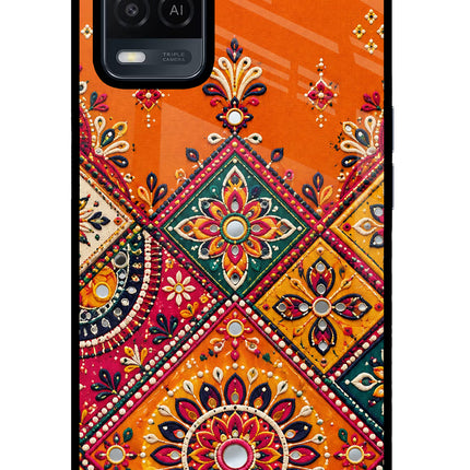 Kutch Glow Oppo A54 Glass Case