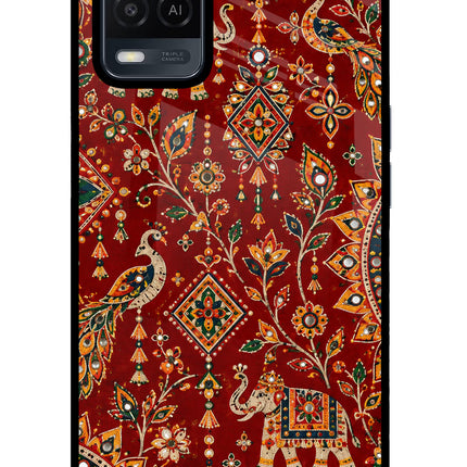 Laal Riwaaz Oppo A54 Glass Case