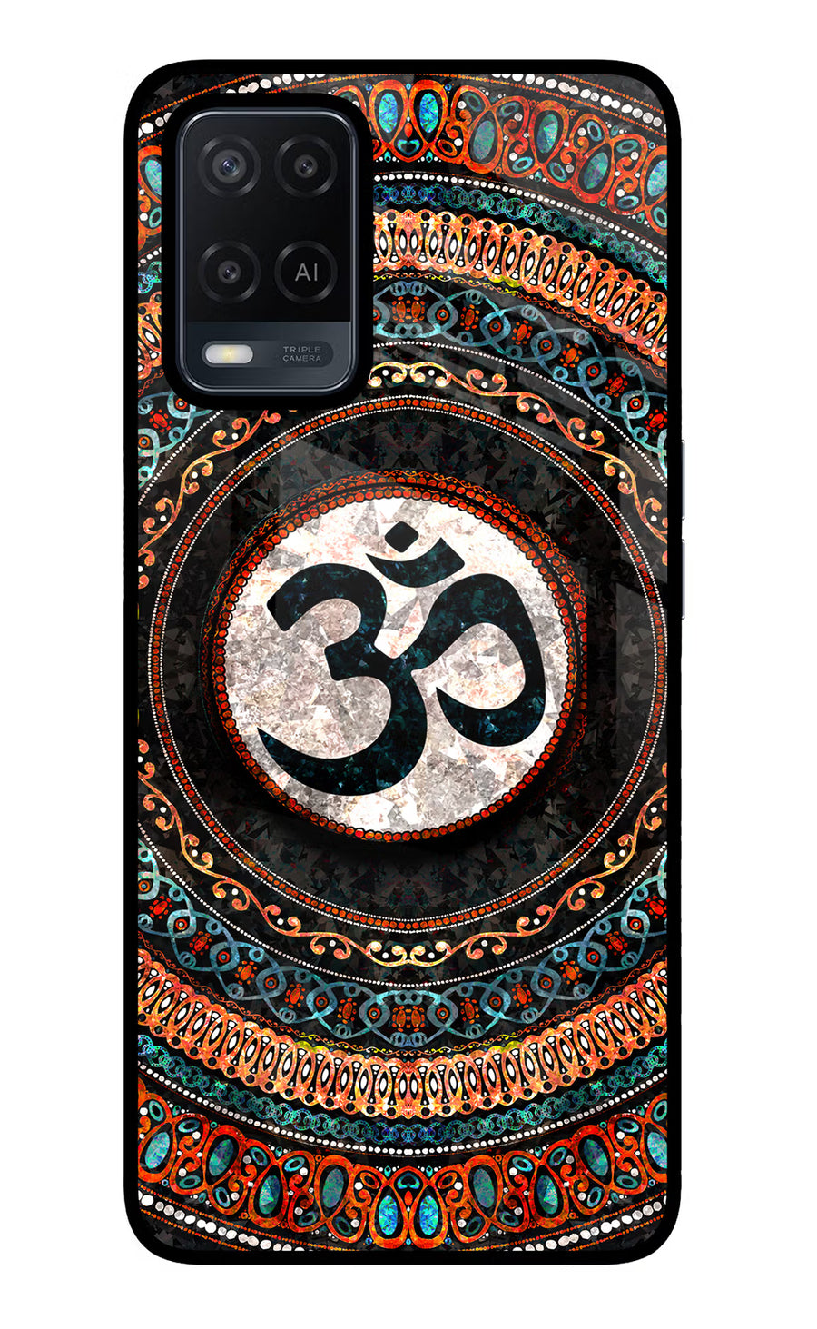Om Culture Oppo A54 Pop Case, Glass case