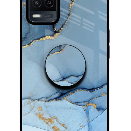 Blue Marble Oppo A54 Pop Case by Casekaro
