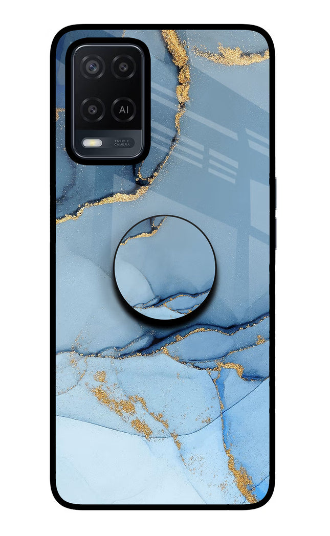 Blue Marble Oppo A54 Pop Case by Casekaro