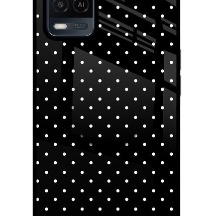 White Dots Oppo A54 Pop Case by Casekaro