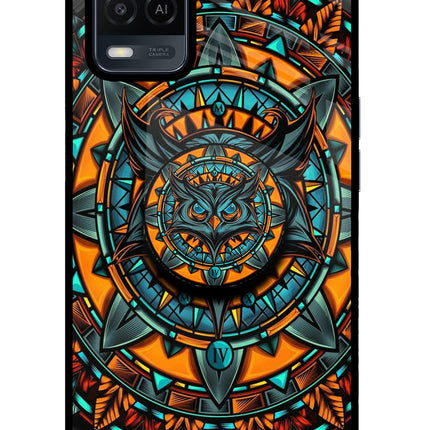 Angry Owl Oppo A54 Pop Case by Casekaro