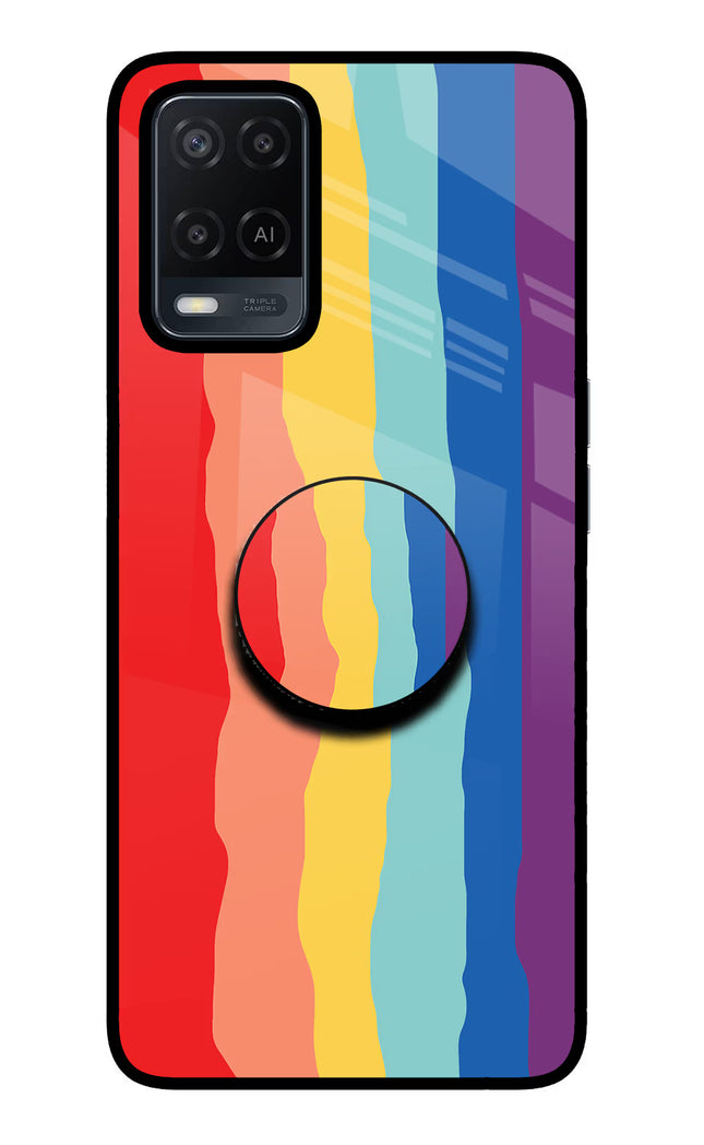 Rainbow Oppo A54 Pop Case by Casekaro