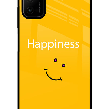 Happiness With Smiley Poco M3 Pro 5G Glass Case