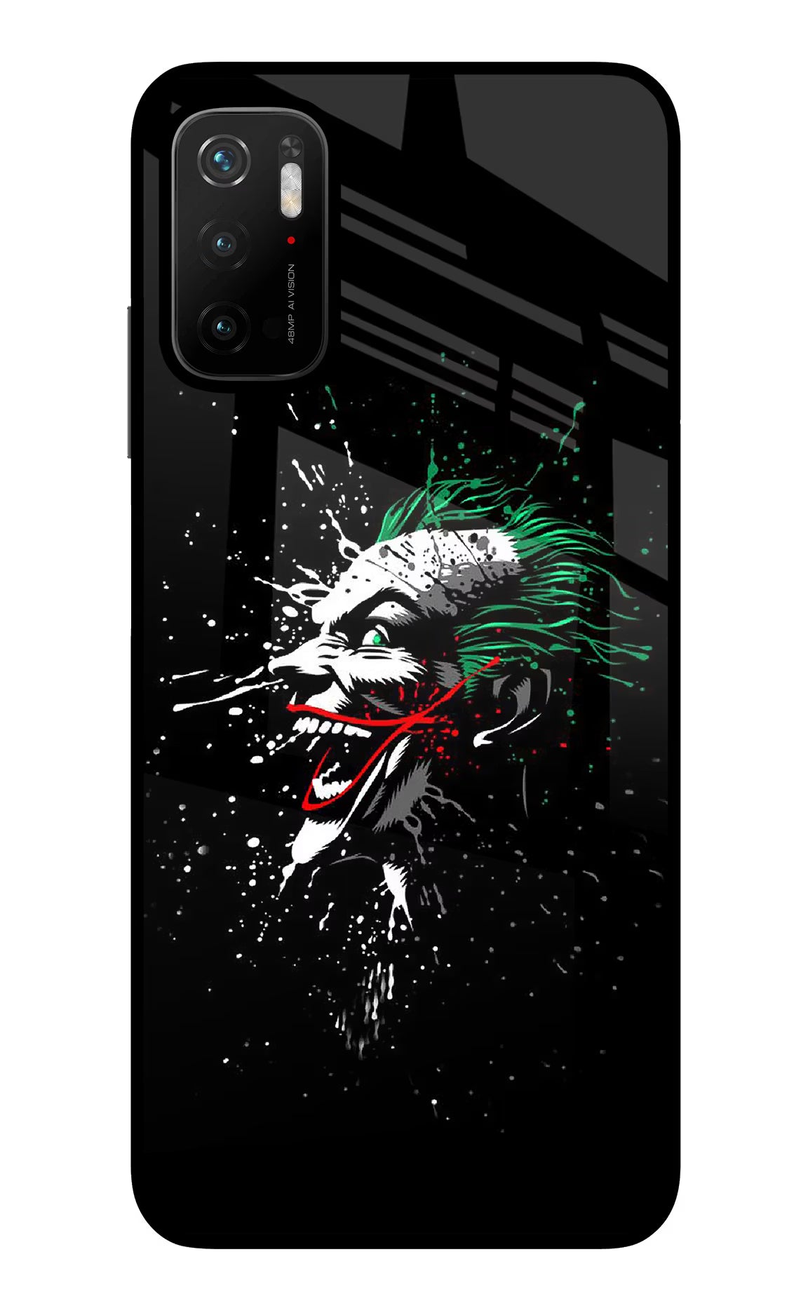 Joker Poco M3 Pro 5G Glass Case Back Cover by Casekaro