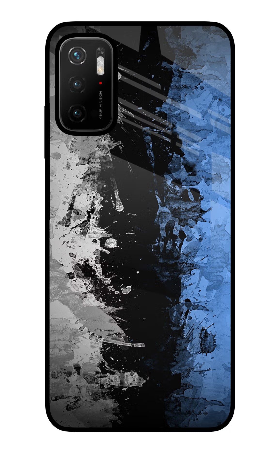 Artistic Design Poco M3 Pro 5G Glass Case Back Cover by Casekaro