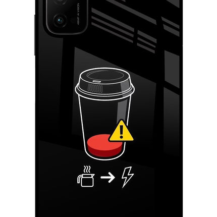 Coffee Poco M3 Pro 5G Glass Case