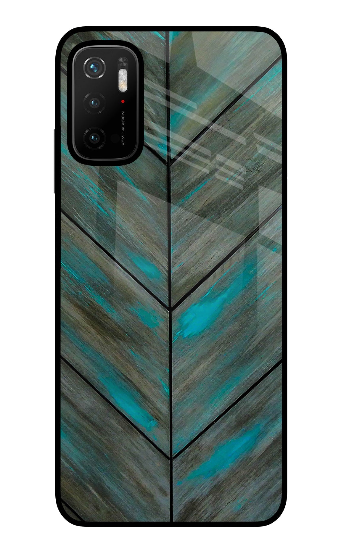 Pattern Poco M3 Pro 5G Glass Case