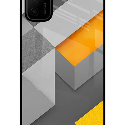 Abstract Poco M3 Pro 5G Glass Case