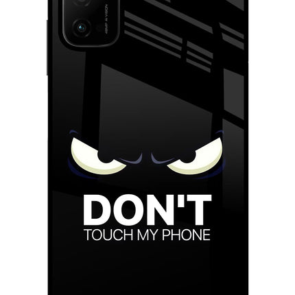Don'T Touch My Phone Poco M3 Pro 5G Glass Case
