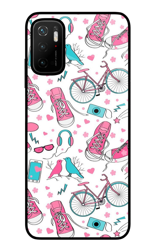 Artwork Poco M3 Pro 5G Glass Case