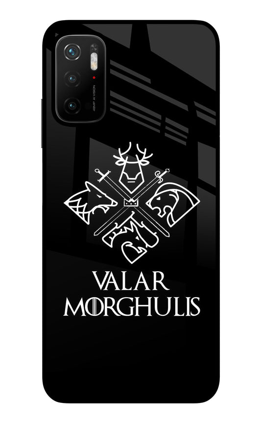 Valar Morghulis | Game Of Thrones Poco M3 Pro 5G Glass Case