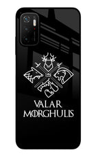 Valar Morghulis | Game Of Thrones Poco M3 Pro 5G Glass Case