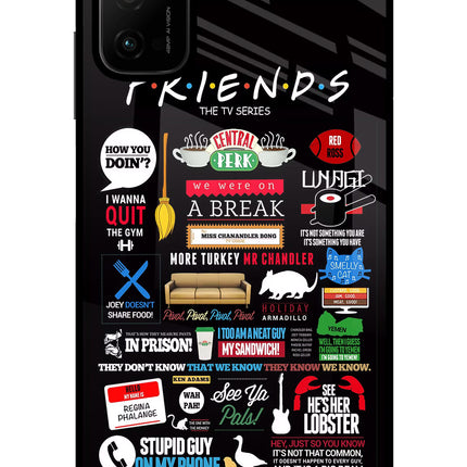 FRIENDS Poco M3 Pro 5G Glass Case