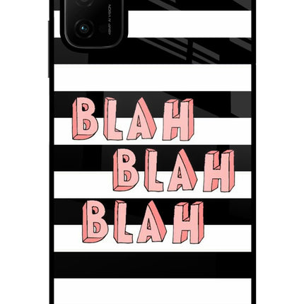 Blah Blah Blah Poco M3 Pro 5G Glass Case