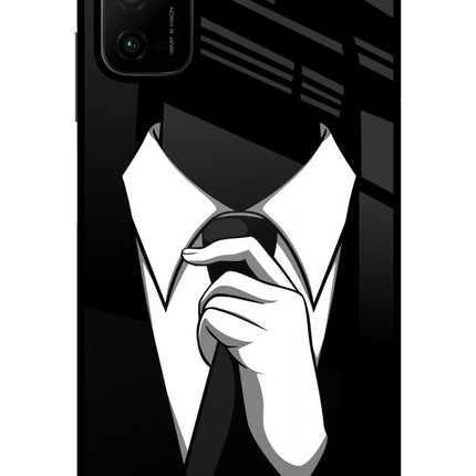 Black Tie Poco M3 Pro 5G Glass Case