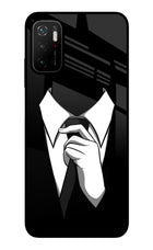 Black Tie Poco M3 Pro 5G Glass Case