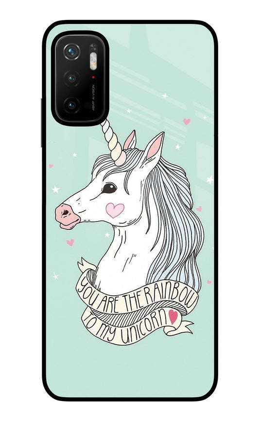 Unicorn Wallpaper Poco M3 Pro 5G Glass Case