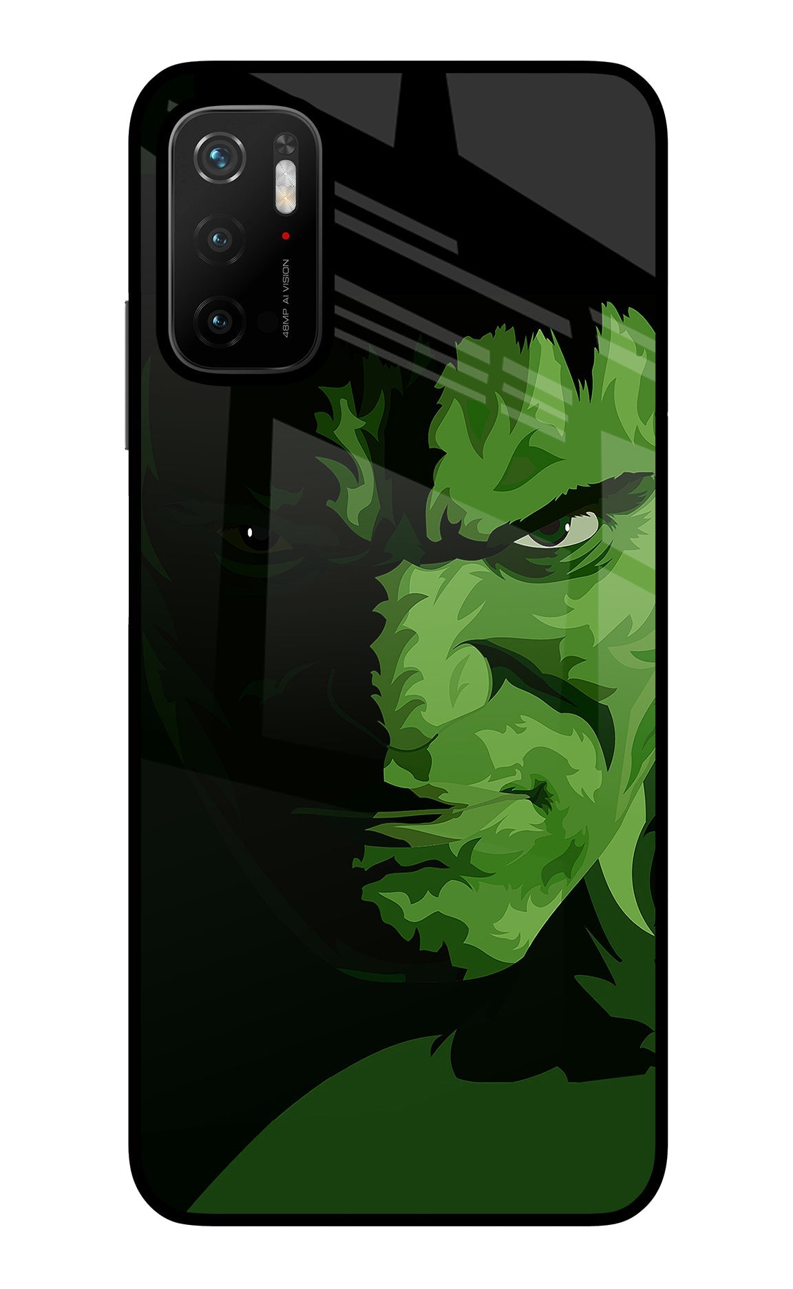 HULK Poco M3 Pro 5G Glass Case