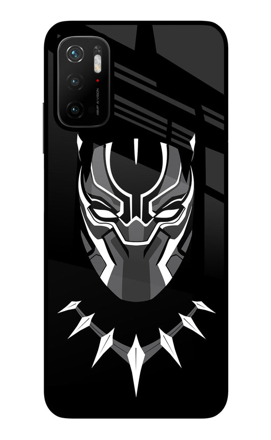 Black Panther Poco M3 Pro 5G Glass Case