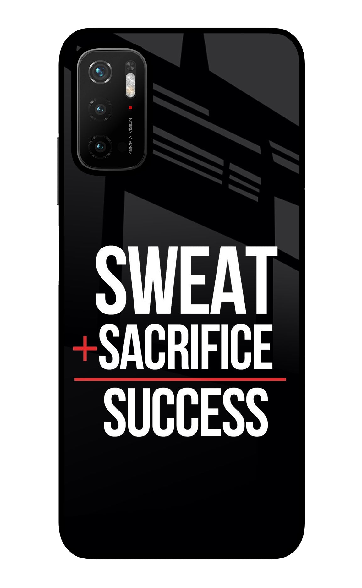 Sweat Sacrifice Success Poco M3 Pro 5G Back Cover