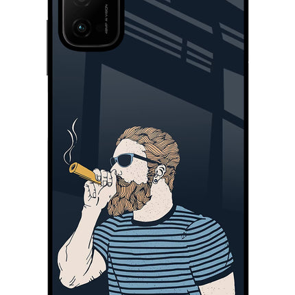 Smoking Poco M3 Pro 5G Glass Case