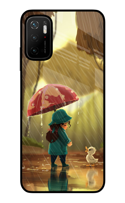 Rainy Day Poco M3 Pro 5G Glass Case