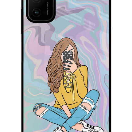 Selfie Girl Poco M3 Pro 5G Glass Case