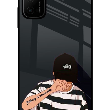 Aesthetic Boy Poco M3 Pro 5G Glass Case