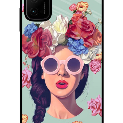 Pretty Girl Poco M3 Pro 5G Glass Case