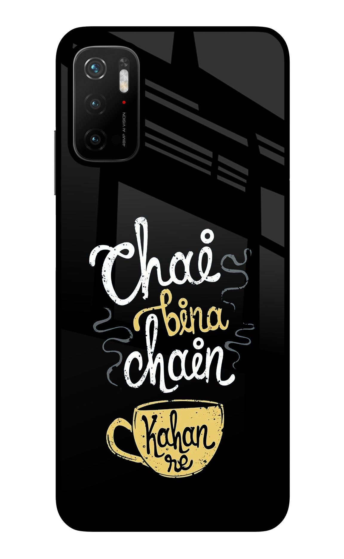 Chai Bina Chain Kaha Re Poco M3 Pro 5G Back Cover