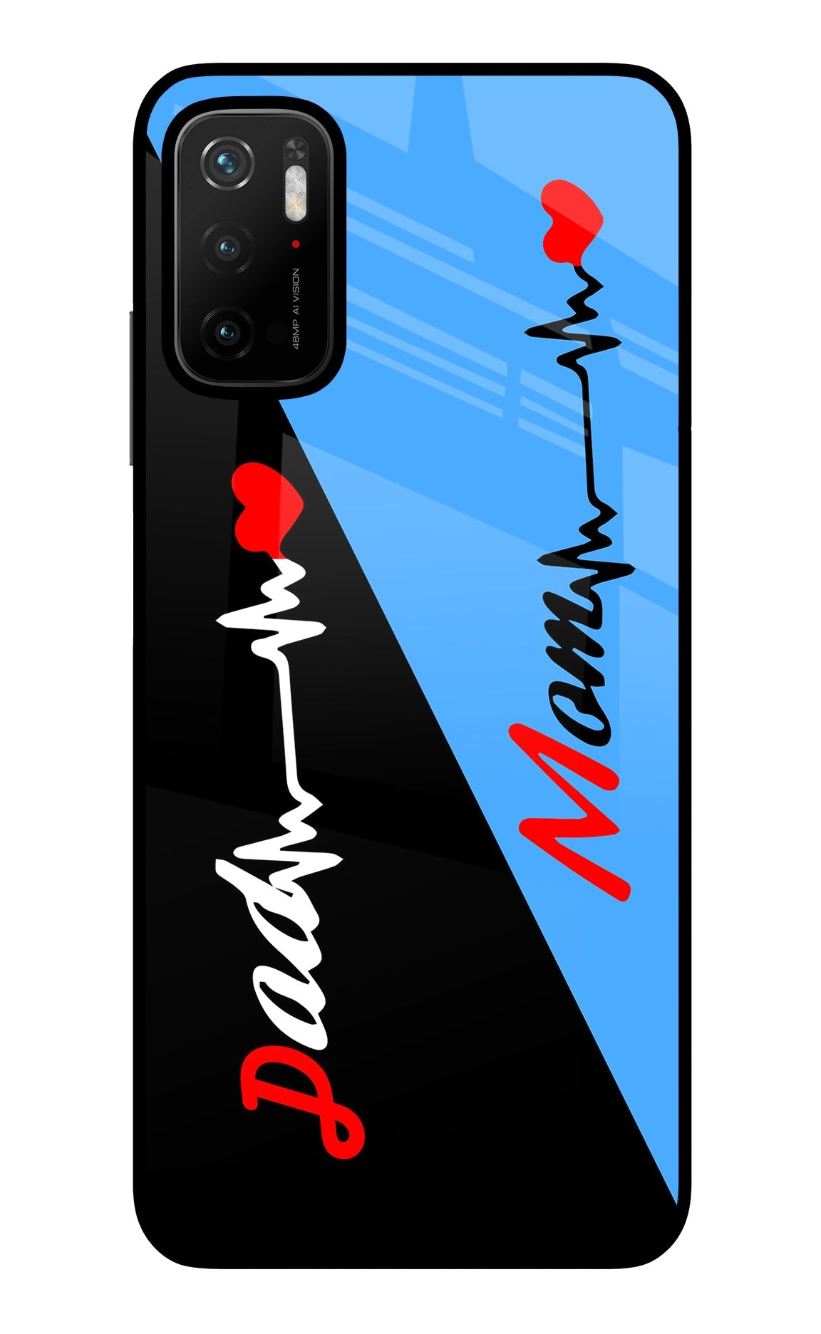 Mom Dad Poco M3 Pro 5G Back Cover