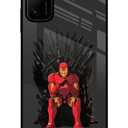 Ironman Throne Poco M3 Pro 5G Glass Case