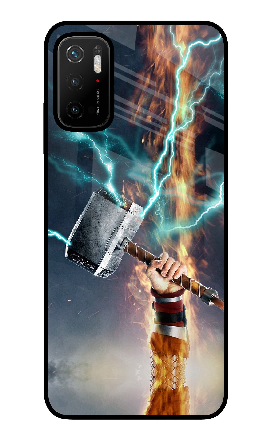 Thor Hammer Mjolnir Poco M3 Pro 5G Back Cover