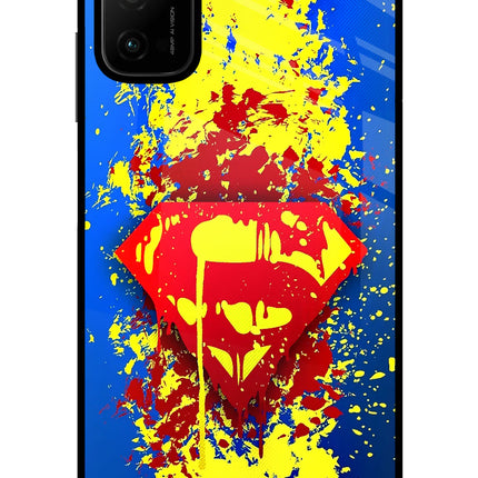 Superman logo Poco M3 Pro 5G Glass Case